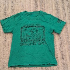 Oakland Zoo Green Kids T-Shirt
